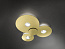 Bugia Triple Ceiling Lamp Gold (3000K) точечный светильник Studio Italia Design 161016