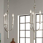 Florence 28.5" 3 Light Pendant Polished Nickel подвесной светильник 52496PN Kichler — фото 5