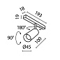 TR032-4-5WTW-S-DD-B Maytoni Focus LED Трековый светильник 5W Черный — фото 1