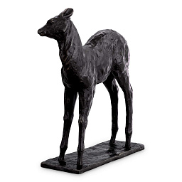 116709 Eichholtz Deer скульптура оленя из чёрного металла