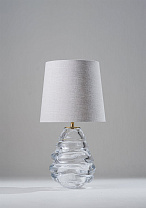 Clear shown with 11 Bongo in Natural Linen with Cream Card lining