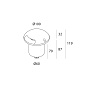Уличный встраиваемый светильник DGA Discovery — фото 2