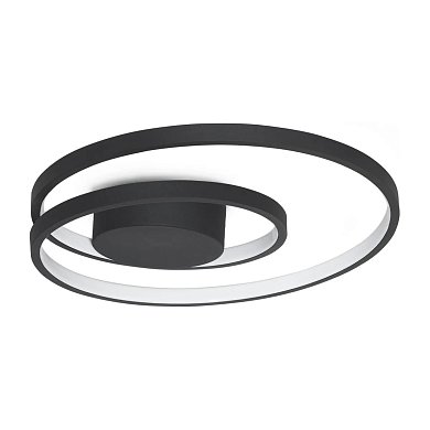 Потолочный светильник Oz PL D040 ON-OFF 3000K Ideal Lux 365039, черный