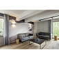 1004732 SLV PLASTRA WL CURVED CURTAIN QT-DE12 white настенный светильник-бра — фото 4