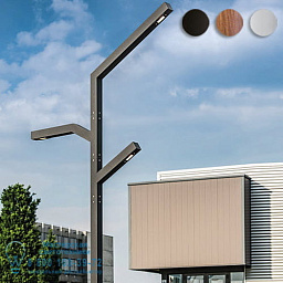 ARTIST-ground Bel lighting Artist уличный светильник на мачте с двумя плафонами