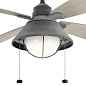 54" Seaside Fan Weathered Zinc люстра-вентилятор 310181WZC Kichler — фото 1
