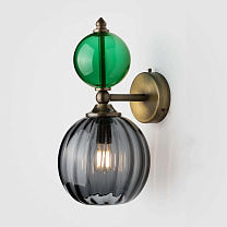 Pop Petite Wall Light лесной зеленый-серый