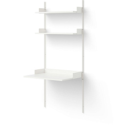 41914 New Works New Works Shelving System настенная полка для учебной зоны белого цвета