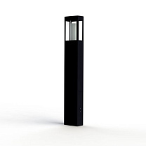 Brick² N° 4; Clear glass E27 23W; Velvet black