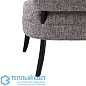 Northcliff Settee Charcoal Tweed Grey Ash диван Arteriors 8164