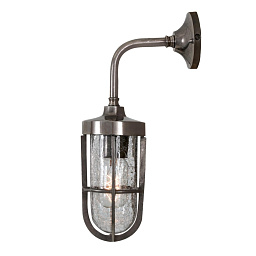 MLWL128 Mullan Lighting Carac уличный настенный светильник с защитной металлической клеткой и стеклянной колбой