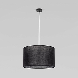a068360 TK Lighting Glorii подвесной светильник с цилиндрическим текстильным абажуром