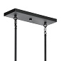 Everett 42" 5 Light Linear Chandelier in Black люстра 52379BK Kichler — фото 11