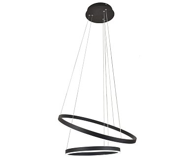 Люстра Kink Light Тор черный d60+40 08219,19A(4000K)