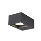 1004747 SLV ESKINA FRAME WL anthr. CCT 3000/4000K настенный кубический светильник — фото 1