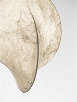 Natural Mulberry Silk & White Metal Base LED E27 1x12Watt 100-240Volt IP20 Bulb Excluded D:62 H:240 cm