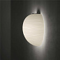 FN244045G_10 Foscarini Rituals XL semi AP крупный современный настенный светильник белый; золотой — фото 1
