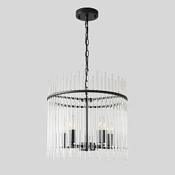 CLARO SP5 Crystal Lux CLARO подвесная люстра с хрустальными элементами на кольцевой раме