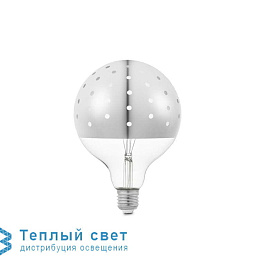 настольная лампа с прозрачным стеклянным плафоном