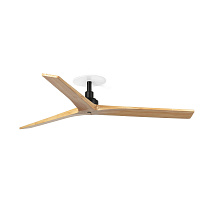KLIM RECESSED M Black/Pine fan Wall Control