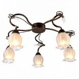 A7449PL-5BR Arte Lamp Glamore потолочная люстра E14 5х40W