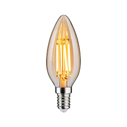29191 Paulmann LED Candle 450 лм 4,9 Вт 1800 К с регулировкой яркости, золото