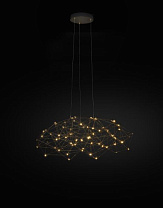 COSMOS DISC 120, LED, DIAMETER 120 CM, NICKEL
