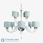 Raphael 6 Arm with Smooth Glass & Shades люстра Bella Figura CL522 6 CLEAR