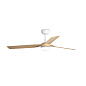 33816-20 Faro PUNT LED White/light wood ceiling fan with DC motor люстра-вентилятор белый — фото 3