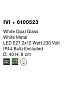 6100523 IVI Novaluce светильник для ванной комнаты LED E27 2x12W IP44