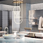 L0851201 UNSEEN Petite Friture Люстра с металлическим кольцом — фото 2