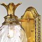 Настенный светильник Plantation Hinkely HK-PLANTATION1-BATH-BB вощеная латунь — фото 3