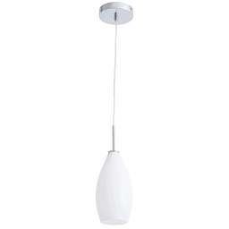 A4282SP-1CC Arte Lamp BICCHIERE подвесной светильник с абажуром бежевого цвета