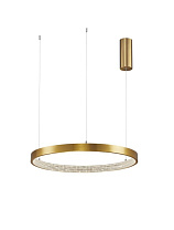 Triac Dimmable Antique Brass Aluminium & Acrylic LED 35 Watt 220-240 Volt 2264Lm 3000K IP20 D: 60 H: 120 cm