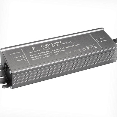 023353 Блок питания ARPV-LG 12200-PFC-S 2 Arlight (12V, 16.7A, 200W)