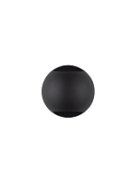 Sandy Black Aluminium & Polycarbonate LED 4Watt 220-240Volt 186Lm IP65 3000K D:12 W:4 cm