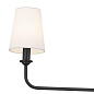 Pallas 48.25" 3 Light Linear Chandelier Black люстра 52519BK Kichler — фото 9