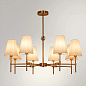 Люстра на штанге Arte lamp DANIELLA A4104LM-8PB — фото 1