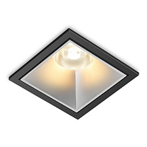 Потолочные светодиодные светильники Led technology NEW KUB IN 11.30 W FW NO DIM серебристый + черный