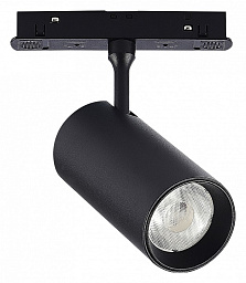 ST375.406.12 ST-Luce Skyline 48 магнитный трековый светильник с поворотным модулем в корпусе чёрного цвета 48V