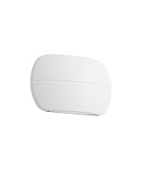 Sandy White Aluminium & Glass LED 10Watt 220-240Volt 434Lm IP65 3000K L:18.4 W:3.6 H:11 cm