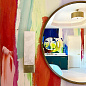 KW2112 Visual Comfort Covet высокий настенный светильник — фото 3
