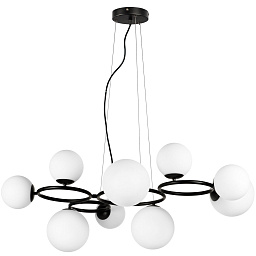 815097 Lightstar Globo подвесной светильник с белыми шарообразными плафонами