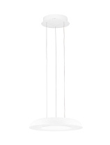Triac Dimmable Sandy White Aluminium & Acrylic LED 24 Watt 220-240 Volt 1208Lm IP20 2700-3000-4000K CCT by Dip Switch D:40 H:145 cm