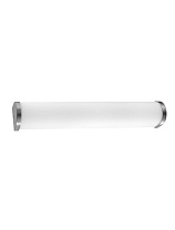 Opal Glass & Satin Nickel LED E14 3x5 Watt 100-240 Volt IP44 Bulb Excluded L: 50 W: 4 H: 8 cm