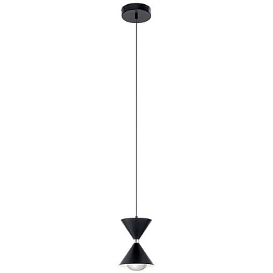 Kordan 9" 1 Light LED Mini Pendant Matte Black подвесной светильник 84130 Kichler