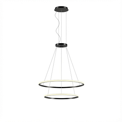 CF4M-00X9AZOU05 подвесной светильник Leds C4 Circular Outward 2 Rings (ø1200 ø900) черный