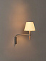 BC3WA01 Santa & Cole BC BC3; SATIN NICKEL WITH MOVEABLE ARM AND BEECH WOOD HANDLE ST Накладное бра коричневый — фото 2