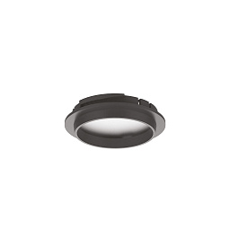 279725 Ideal lux Bento встраиваемый диффузор черного цвета для потолочных светильников