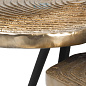 111461 Coffee Table Quercus brass finish set of 3 Eichholtz